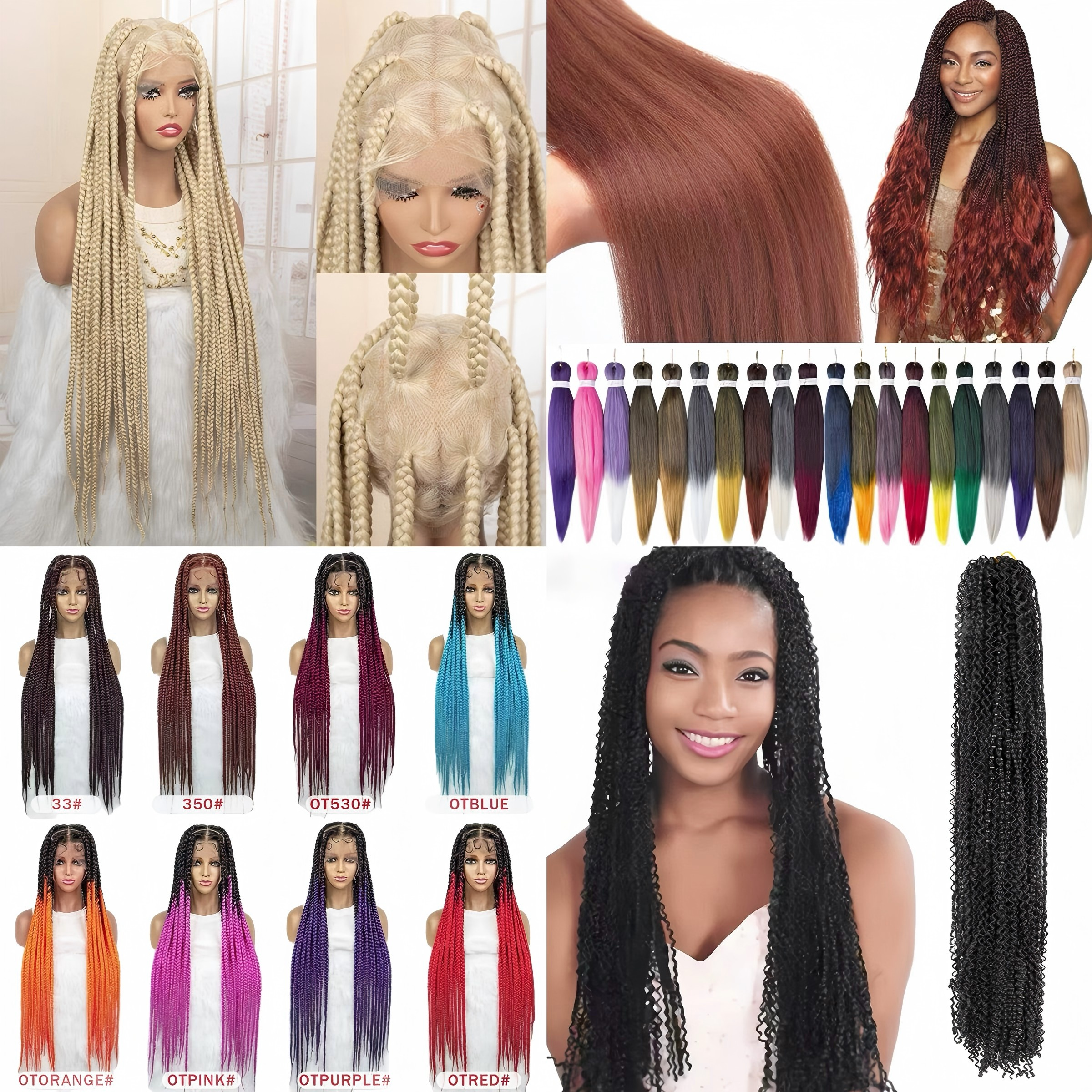 keratin flat tip hair extension product